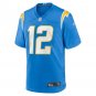 Men's Taylor Bertolet Powder Blue Los Angeles Chargers Home Game Player Jersey