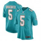 Men's Teddy Bridgewater Aqua Miami Dolphins Game Jersey