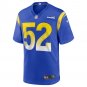 Men's Terrell Lewis Royal Los Angeles Rams Game Jersey