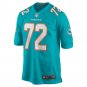 Men's Terron Armstead Aqua Miami Dolphins Game Jersey