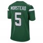 Men's Thomas Morstead Gotham Green New York Jets Game Player Jersey