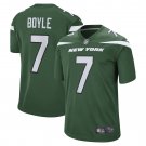 Men's Tim Boyle Gotham Green New York Jets Game Jersey