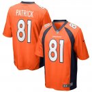 Men's Tim Patrick Orange Denver Broncos Game Jersey
