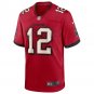 Men's Tom Brady Red Tampa Bay Buccaneers Game Player Jersey