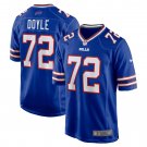 Men's Tommy Doyle Royal Buffalo Bills Game Player Jersey
