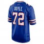 Men's Tommy Doyle Royal Buffalo Bills Game Player Jersey