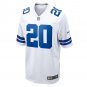 Men's Tony Pollard White Dallas Cowboys Game Player Jersey