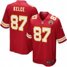 Men's Travis Kelce Red Kansas City Chiefs Team Game Jersey