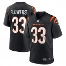 Men's Tre Flowers Black Cincinnati Bengals Game Jersey