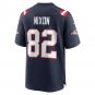 Men's Tre Nixon Navy New England Patriots Player Game Jersey