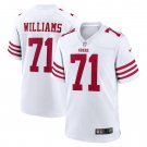 Men's Trent Williams White San Francisco 49ers Player Game Jersey