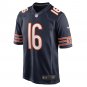 Men's Trenton Gill Navy Chicago Bears Game Player Jersey