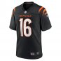 Men's Trenton Irwin Black Cincinnati Bengals Game Player Jersey