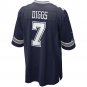 Men's Trevon Diggs Navy Dallas Cowboys Game Jersey