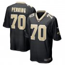 Men's Trevor Penning Black New Orleans Saints Player Game Jersey