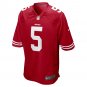 Men's Trey Lance Scarlet San Francisco 49ers Game Jersey