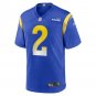 Men's Troy Hill Royal Los Angeles Rams Game Player Jersey