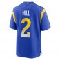 Men's Troy Hill Royal Los Angeles Rams Game Player Jersey