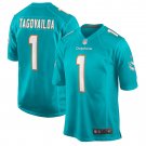 Men's Tua Tagovailoa Aqua Miami Dolphins Player Game Jersey