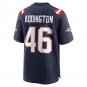 Men's Tucker Addington Navy New England Patriots Home Game Player Jersey