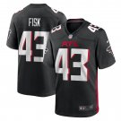 Men's Tucker Fisk Black Atlanta Falcons Player Game Jersey