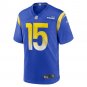 Men's Tutu Atwell Royal Los Angeles Rams Game Player Jersey