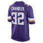 Men's Ty Chandler Purple Minnesota Vikings Game Player Jersey