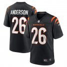 Men's Tycen Anderson Black Cincinnati Bengals Game Player Jersey