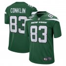 Men's Tyler Conklin Gotham Green New York Jets Game Jersey
