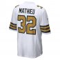 Men's Tyrann Mathieu White New Orleans Saints Player Game Jersey