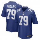 Men's Tyre Phillips Royal New York Giants Game Player Jersey