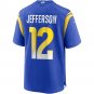 Men's Van Jefferson Royal Los Angeles Rams Player Game Jersey