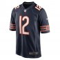 Men's Velus Jones Jr. Navy Chicago Bears Game Player Jersey