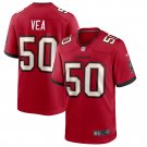 Men's Vita Vea Red Tampa Bay Buccaneers Game Jersey
