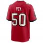 Men's Vita Vea Red Tampa Bay Buccaneers Game Jersey