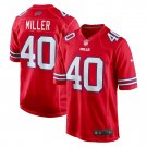 Men's Von Miller Red Buffalo Bills Alternate Game Jersey