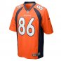 Men's Vyncint Smith Orange Denver Broncos Game Player Jersey