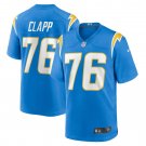Men's Will Clapp Powder Blue Los Angeles Chargers Game Jersey