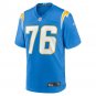 Men's Will Clapp Powder Blue Los Angeles Chargers Game Jersey