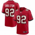 Men's William Gholston Red Tampa Bay Buccaneers Game Jersey