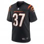 Men's Yusuf Corker Black Cincinnati Bengals Game Player Jersey