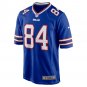 Men's Zach Davidson Royal Buffalo Bills Game Player Jersey