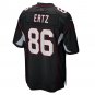 Men's Zach Ertz Black Arizona Cardinals Alternate Player Game Jersey