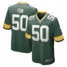 Men's Zach Tom Green Green Bay Packers Game Player Jersey