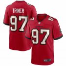 Men's Zach Triner Red Tampa Bay Buccaneers Game Jersey