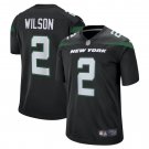 Men's Zach Wilson Black New York Jets Alternate Game Jersey