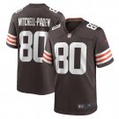 Men's Zaire Mitchell-Paden Brown Cleveland Browns Game Player Jersey