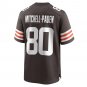 Men's Zaire Mitchell-Paden Brown Cleveland Browns Game Player Jersey