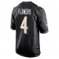 Men's Zay Flowers Black Baltimore Ravens Team Game Jersey
