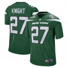 Men's Zonovan Knight Gotham Green New York Jets Game Player Jersey